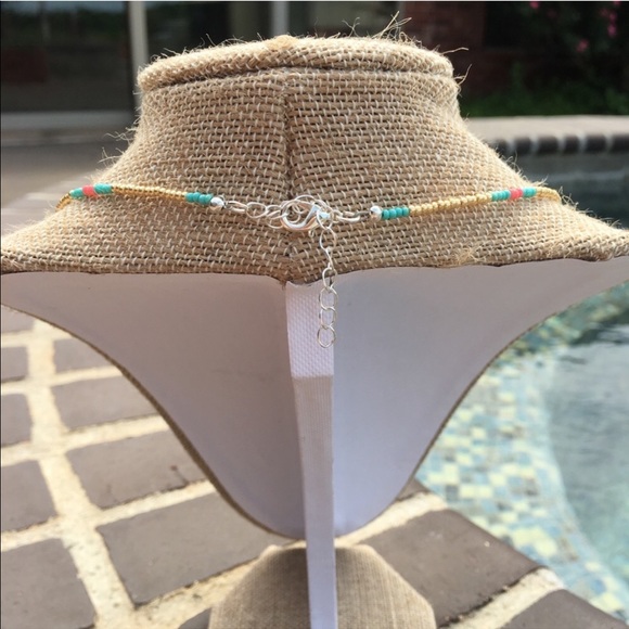 Pattern beaded choker - Picture 2 of 2